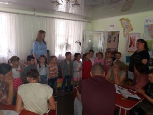 Şedinţă cu părinţii grupei mari.