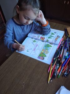 Lucrul copiilor la distanță