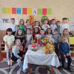 Activitate extracurriculară, domeniul Limbaj şi comunicare, Toamnă mândră şi bogată, grupa pregătitoare