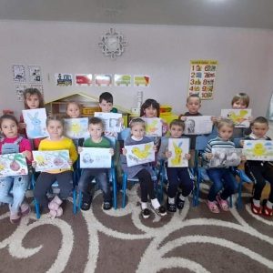 Grupa mare a desfășurat activități cu tematica „Grigore Vieru”