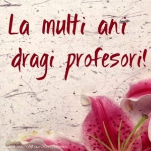 Mesaj de felicitare dedicat cadrelor didactice, părinţilor, copiilor cu ocazia Zilei mondiale a lucrătorului din învăţământ