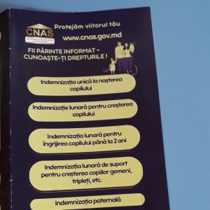 Participare la Evenimentul din cadrul Campaniei de informare: „FII PĂRINTE INFORMAT, CUNOAŞTE-ŢI DREPTURILE!”
