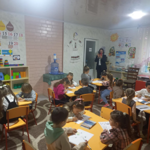 Activitate desfăşurată cu copiii grupei pregătitoare la Educaţie pentru limbaj şi comunicare în data de 09.12.2024