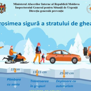 Prevenirea incidentelor pe apă/gheaţă în perioada rece a anului