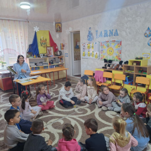 Activitate în grupa pregătitoare: ,,Grigore Vieru – poet al valorilor naţionale”