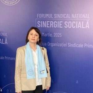 Forumul Sindical Naţional „Sinergie Sindicală”, desfăşurat în data de 28 martie 2025 la Arena Chişinău